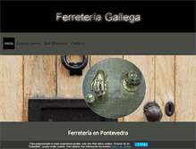 Tablet Screenshot of ferreteriagallega.com